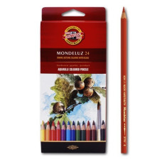 Набор карандашей акварельных Koh-i-Noor Mondeluz 24 цв